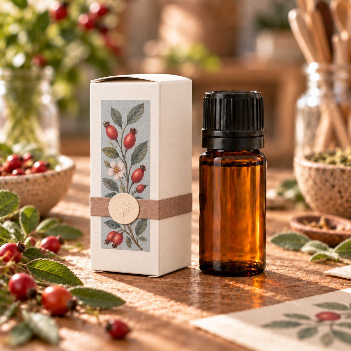 Caixa Lisa para Frasco Âmbar de 50 ml – Branco | Ancient Wisdom