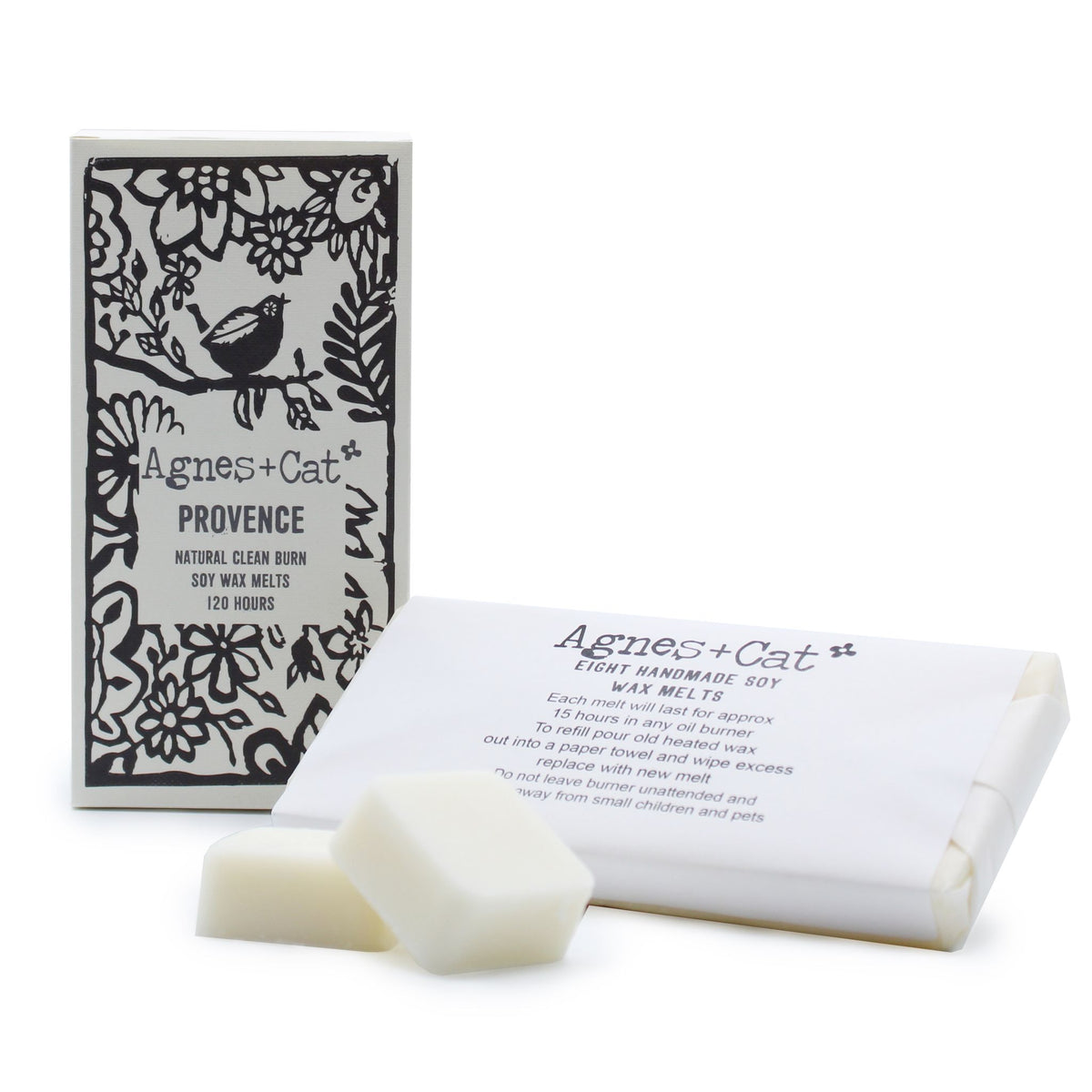 Caixa de 8 Ceras Perfumadas de Soja – Provence | Agnes + Cat