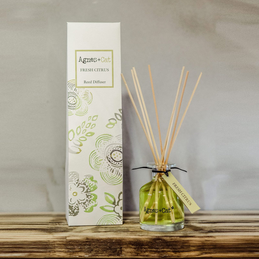 Difusor de Varetas Citrinos – 140 ml | Agnes + Cat