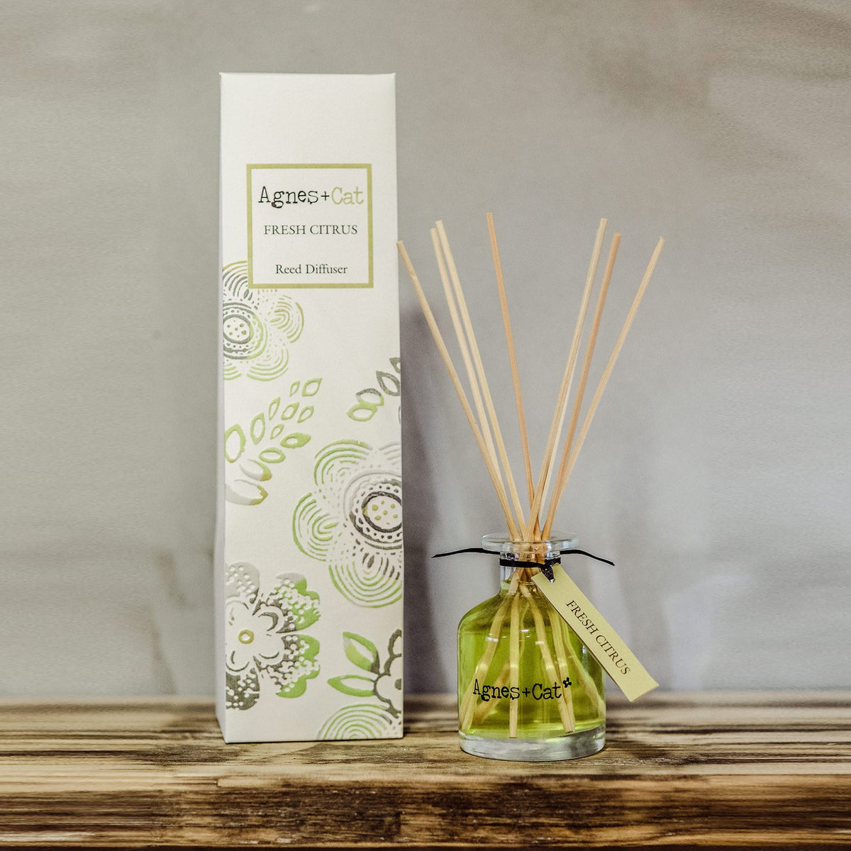 Difusor de Varetas Citrinos – 140 ml | Agnes + Cat