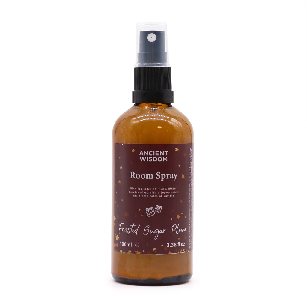 Spray de Ambiente e Almofadas Ameixa Açucarada (Frosted Sugar Plum) – 100 ml | Ancient Wisdom