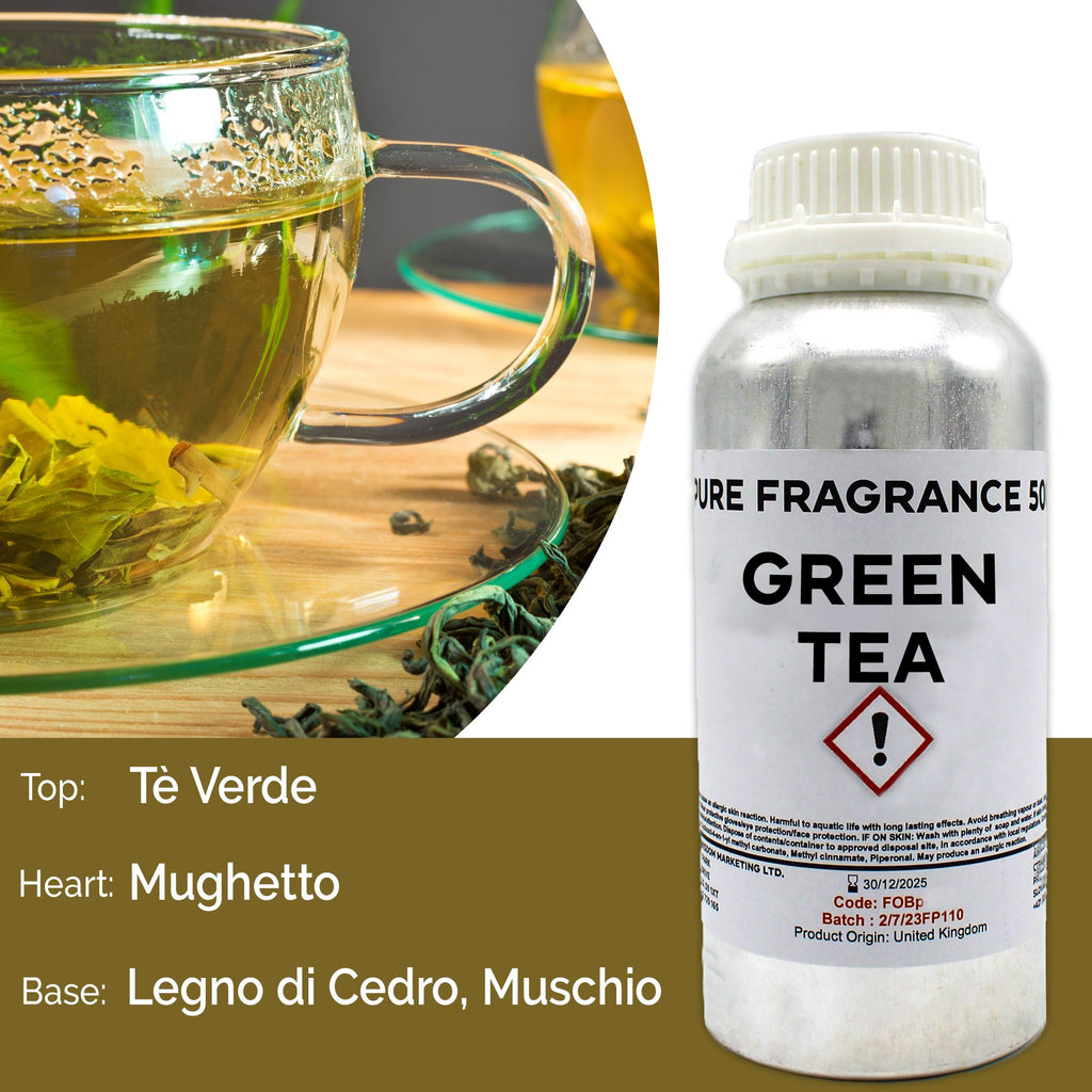 Óleo de Fragrância Puro Chá Verde – 500 ml | Ancient Wisdom