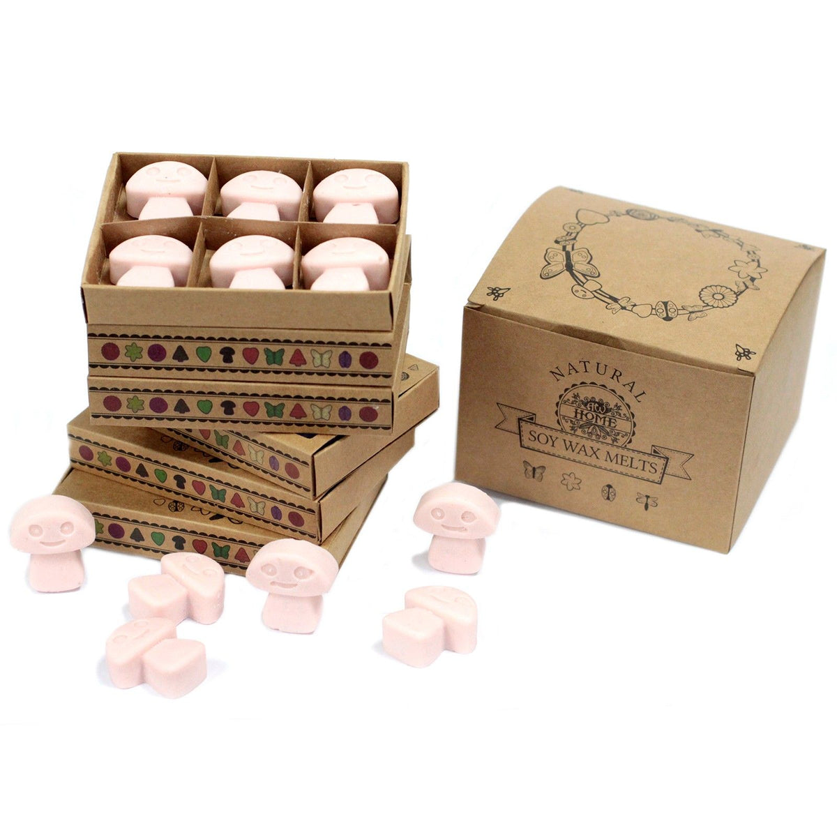 Conjunto de 6 Ceras Perfumadas – Sândalo Escuro (Dark Sandalwood) | Ancient Wisdom