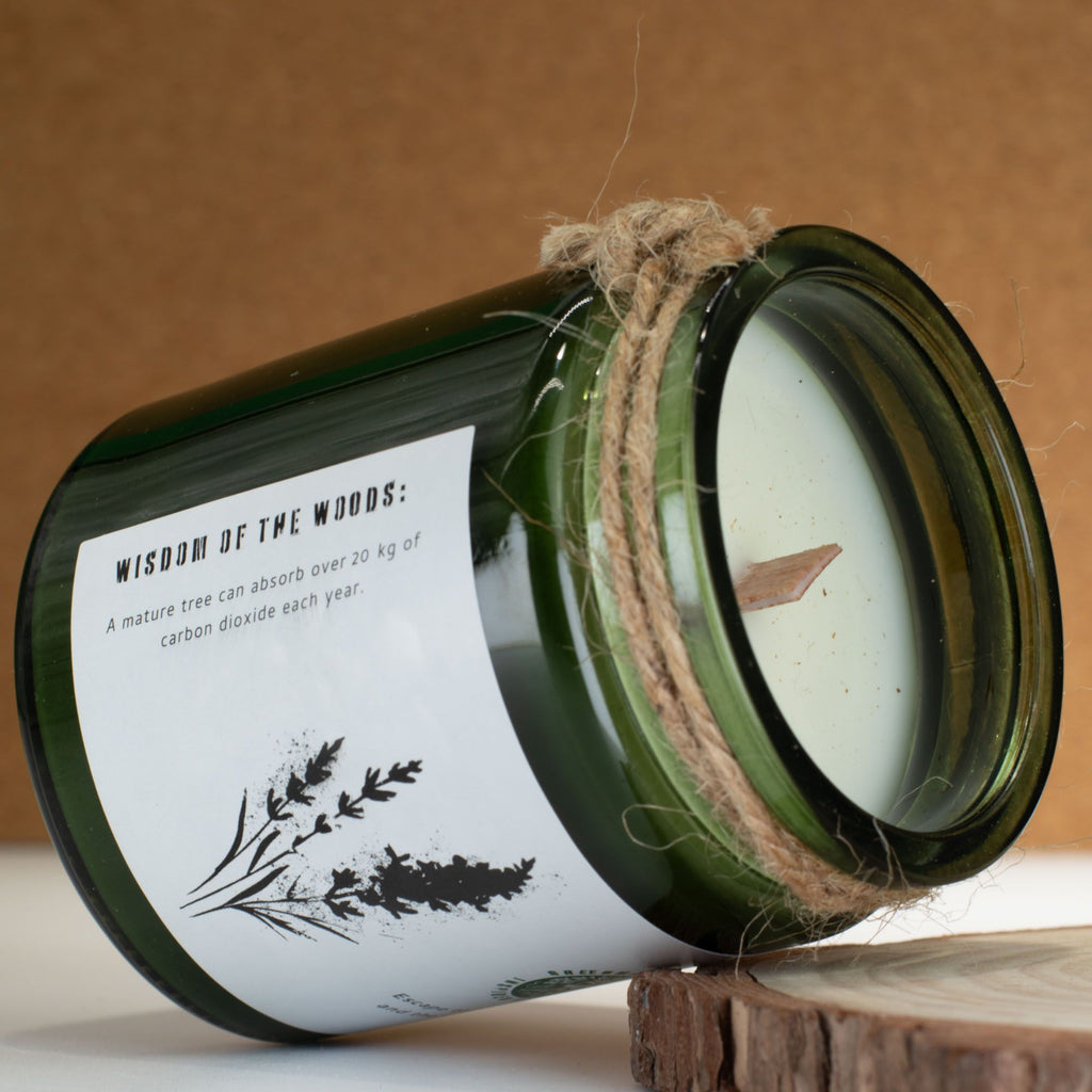 GREENMAN RITUALS - Vela de Soja com Pavio de Madeira Wild Lavender