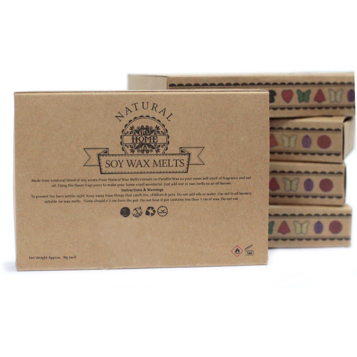 Conjunto de 6 Ceras Perfumadas – Canela e Laranja (Cinnamon & Orange) | Ancient Wisdom