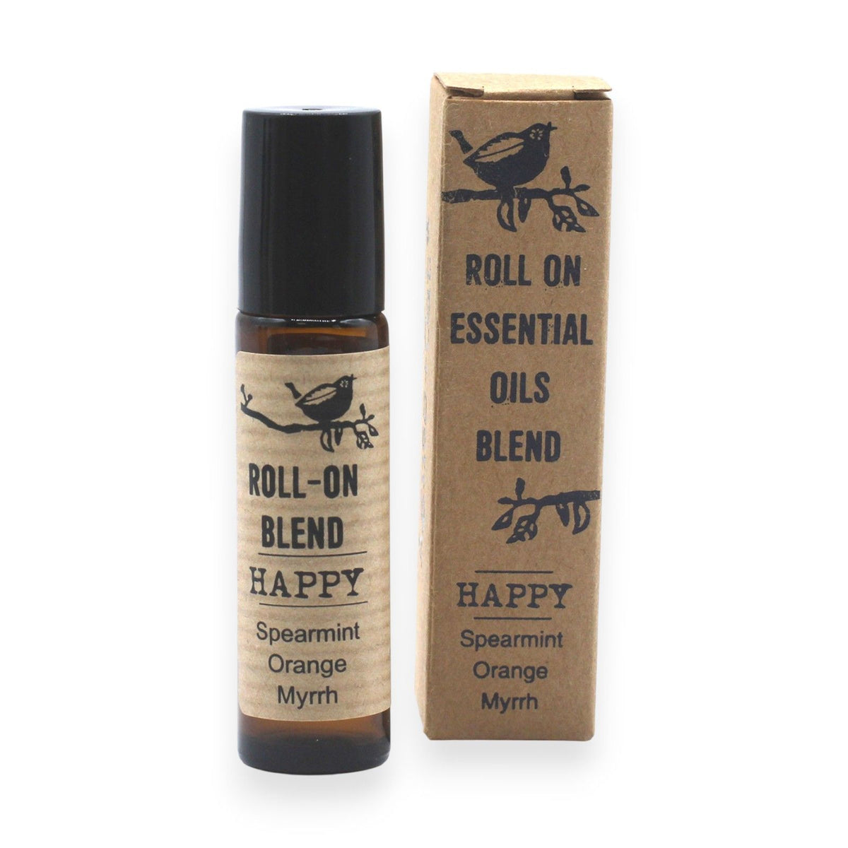 Roll-on de Óleos Essenciais Happy – 10 ml | Agnes + Cat