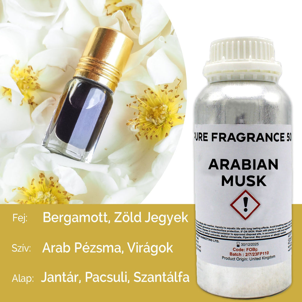 Óleo de Fragrância Puro Almíscar Árabe – 500 ml | Ancient Wisdom