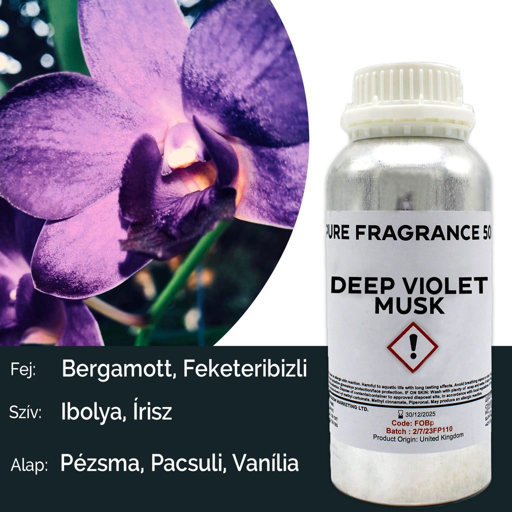 Óleo de Fragrância Puro Almíscar de Violeta – 500 ml | Ancient Wisdom