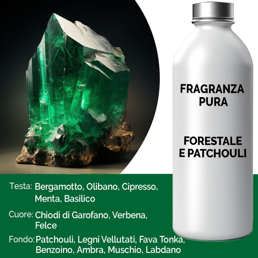 Óleo de Fragrância Puro Feto e Patchouli – 500 ml | Ancient Wisdom