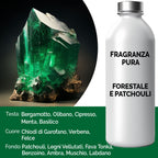 Óleo de Fragrância Puro Feto e Patchouli – 500 ml | Ancient Wisdom