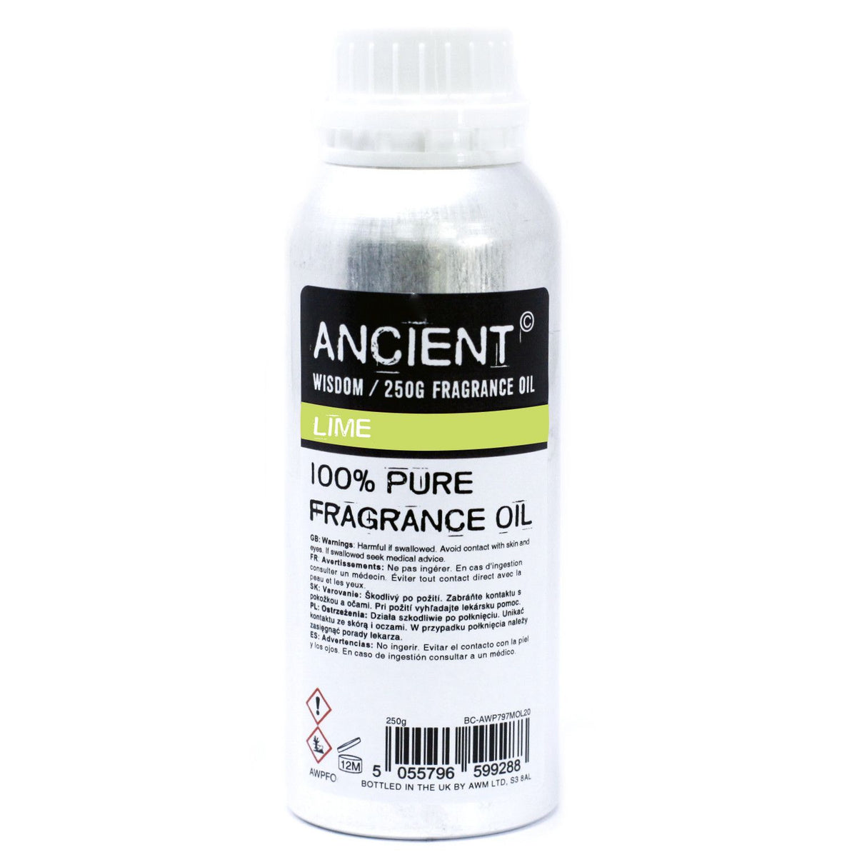 Óleo de Fragrância Puro Lima – 250 g | Ancient Wisdom
