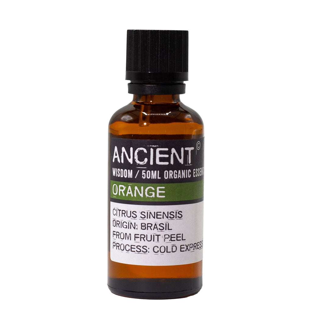 Óleo Essencial Biológico de Laranja Doce 100% Puro – 50 ml | Ancient Wisdom