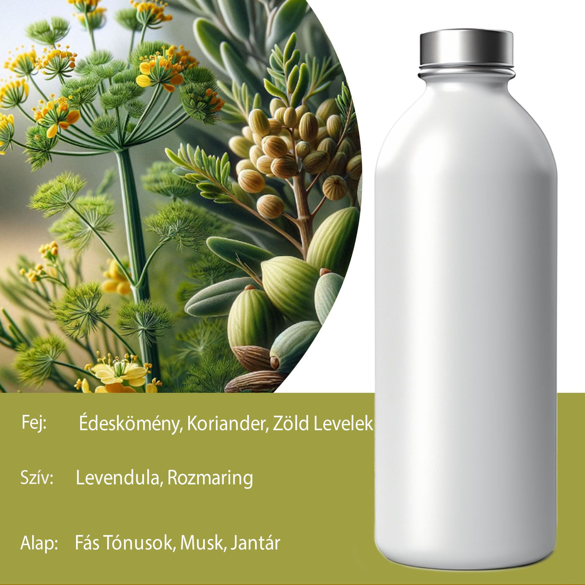Óleo de Fragrância Puro Funcho Doce e Jojoba – 500 ml | Ancient Wisdom