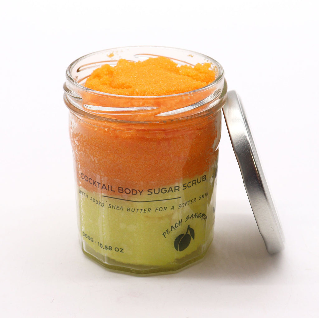 Esfoliante Corporal de Açúcar Sangria de Pêssego – 300 g | Ancient Wisdom