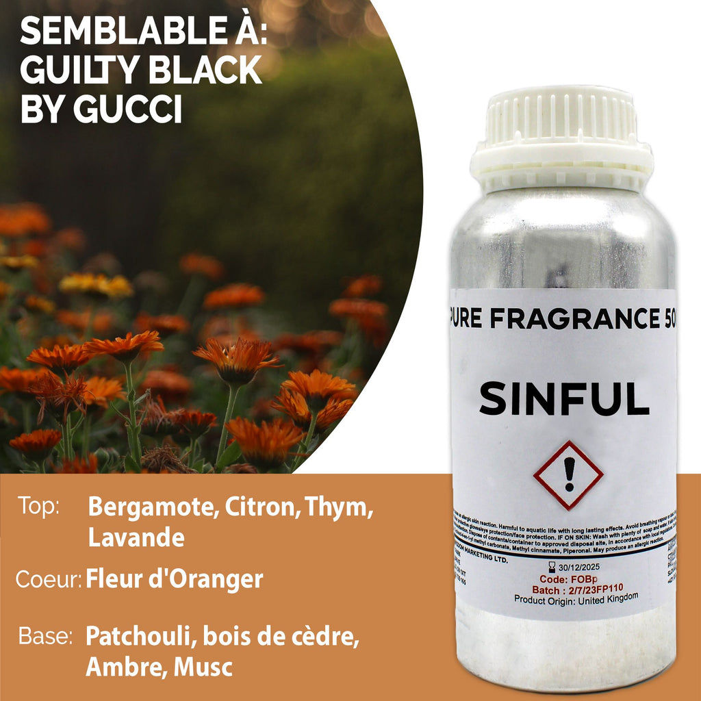 Óleo de Fragrância Puro Sinful – 500 ml | Ancient Wisdom