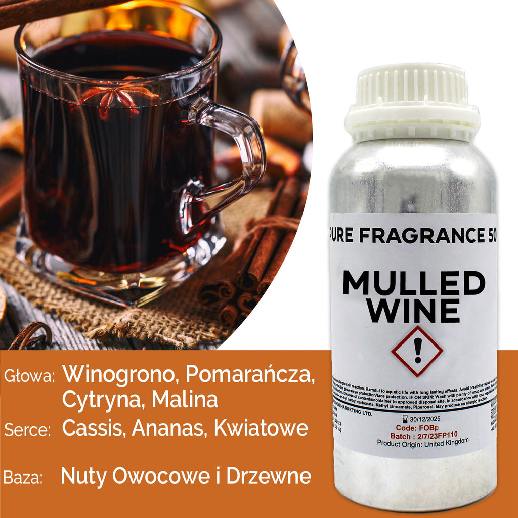 Óleo de Fragrância Puro Vinho Quente – 500 ml | Ancient Wisdom