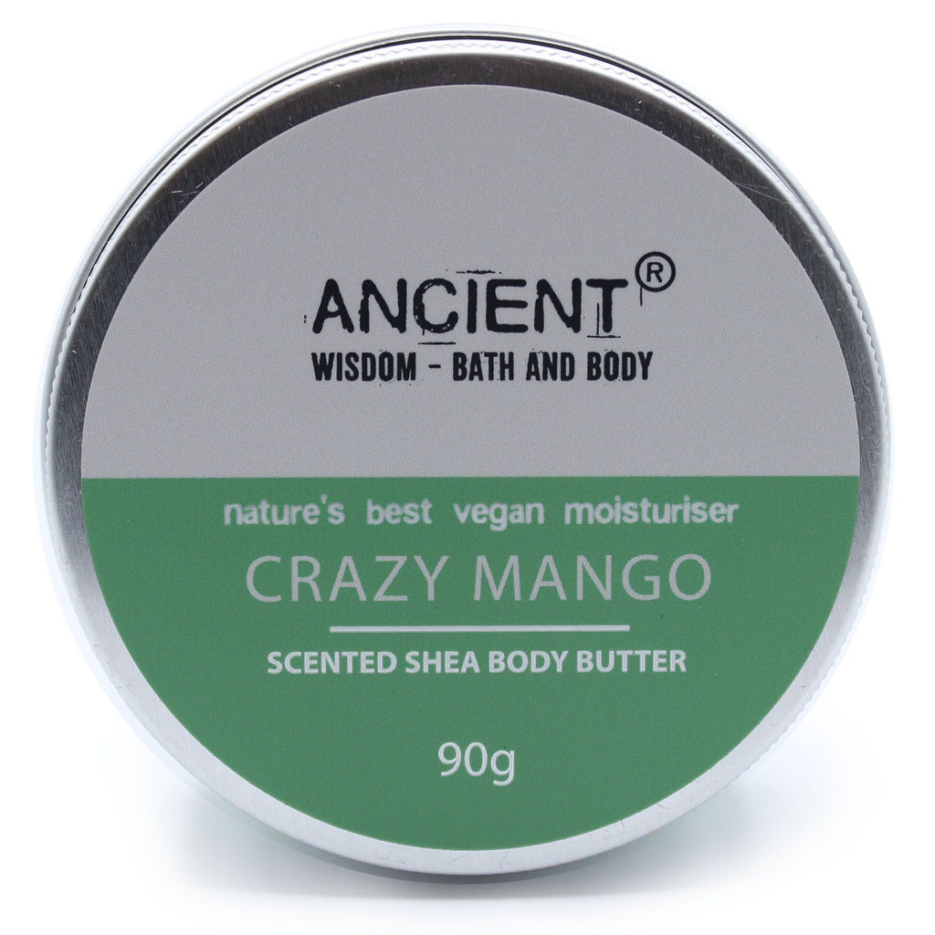 Manteiga Corporal de Karité Perfumada – Manga, 90 g | Ancient Wisdom