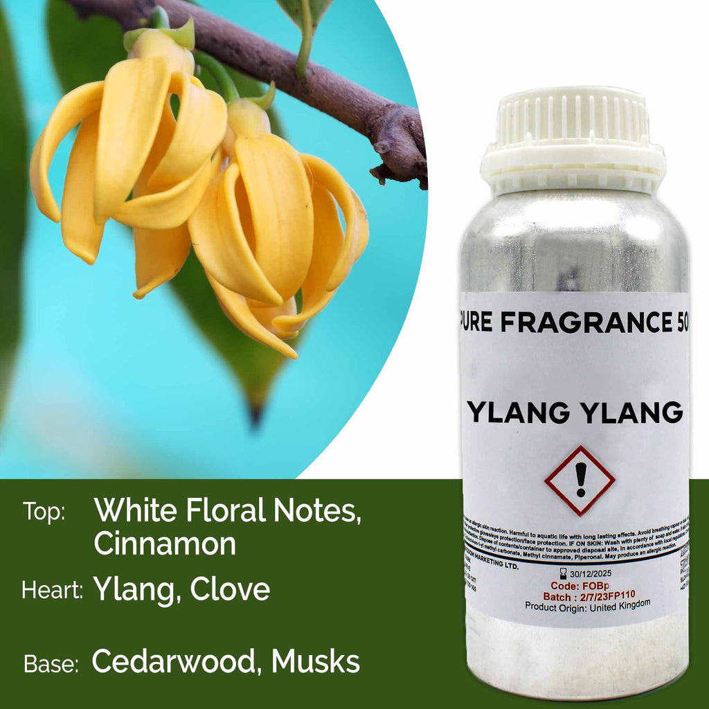Óleo de Fragrância Puro Ylang-Ylang – 500 ml | Ancient Wisdom