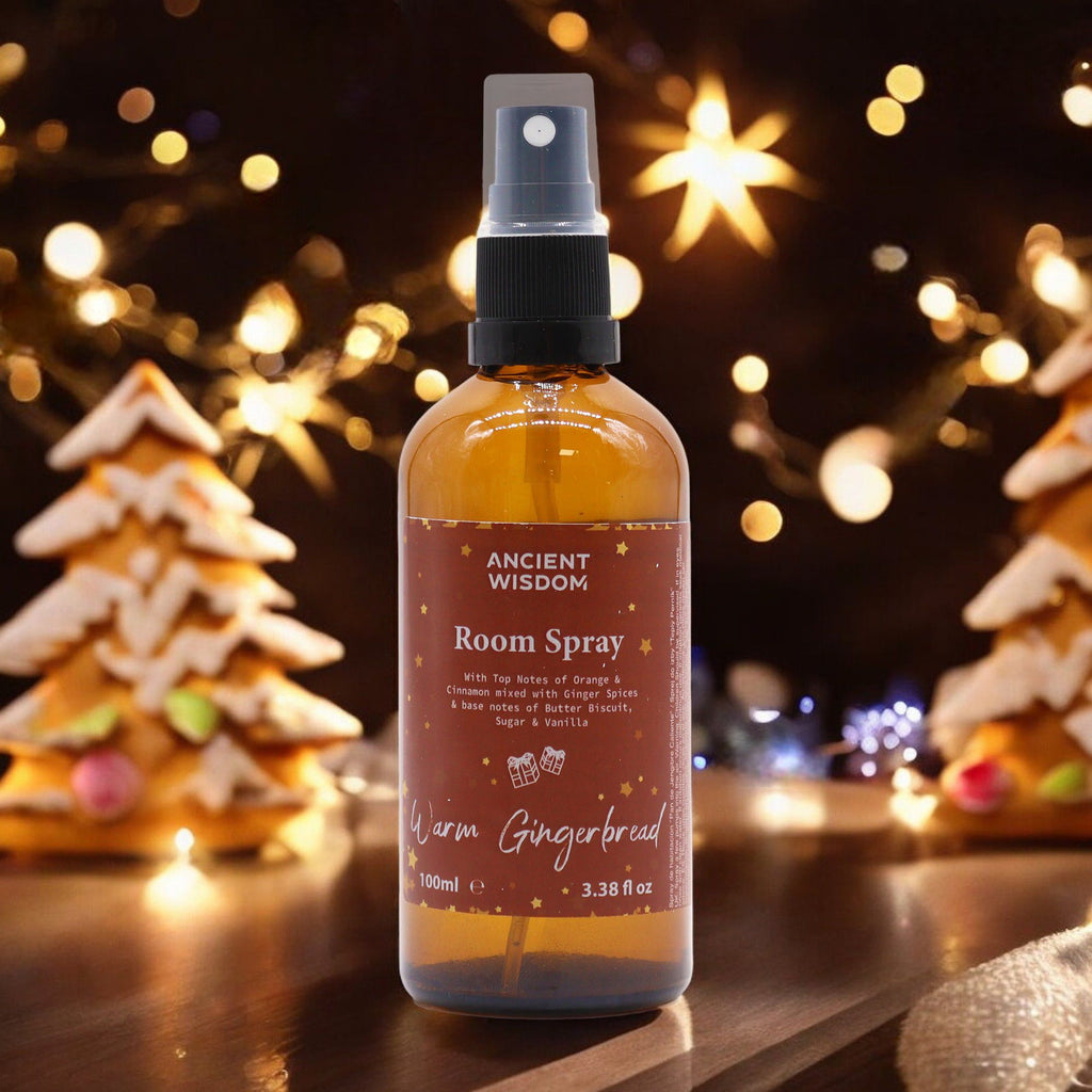 Spray de Ambiente e Almofadas Bolo de Gengibre (Warm Gingerbread) – 100 ml | Ancient Wisdom