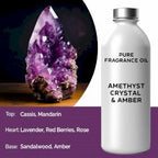 Óleo de Fragrância Puro Cristal de Ametista e Âmbar – 500 ml | Ancient Wisdom