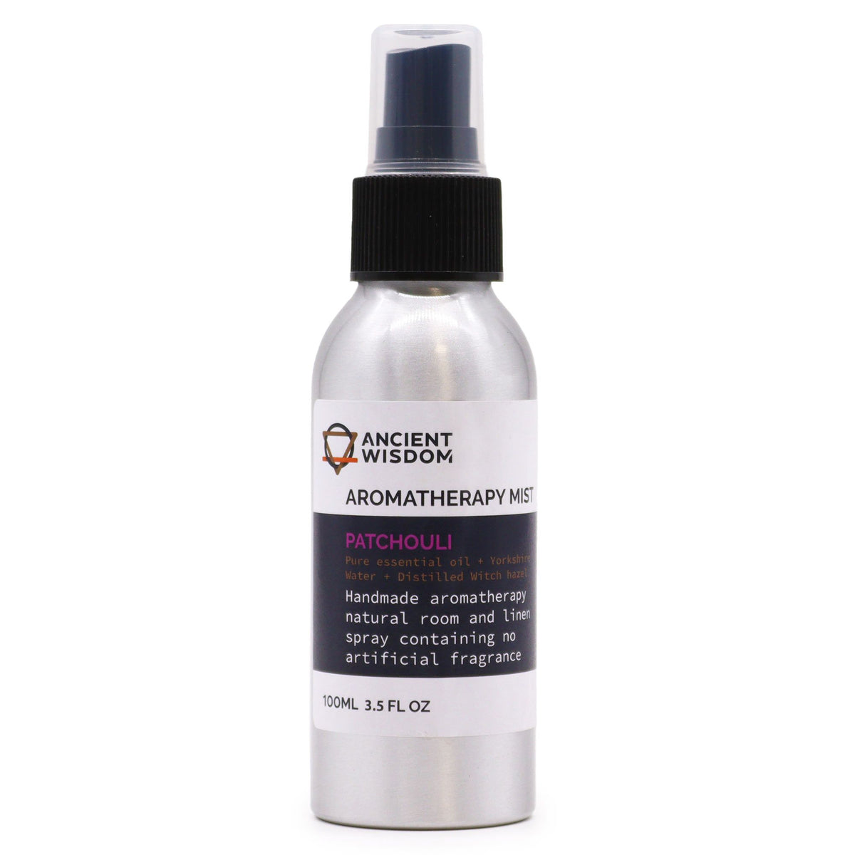 Bruma de Óleos Essenciais Patchouli – 100 ml | Ancient Wisdom