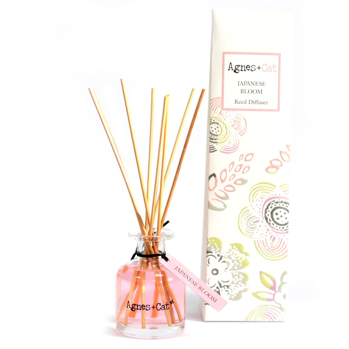 Difusor de Varetas Flor Japonesa – 140 ml | Agnes + Cat
