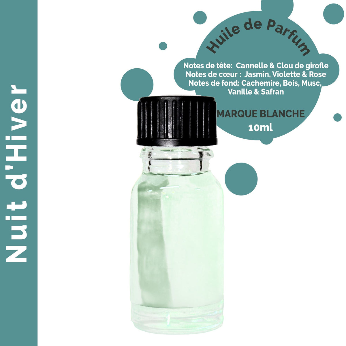 Óleo de Fragrância Noites de Inverno Aconchegantes – 10 ml sem Rótulo | Ancient Wisdom