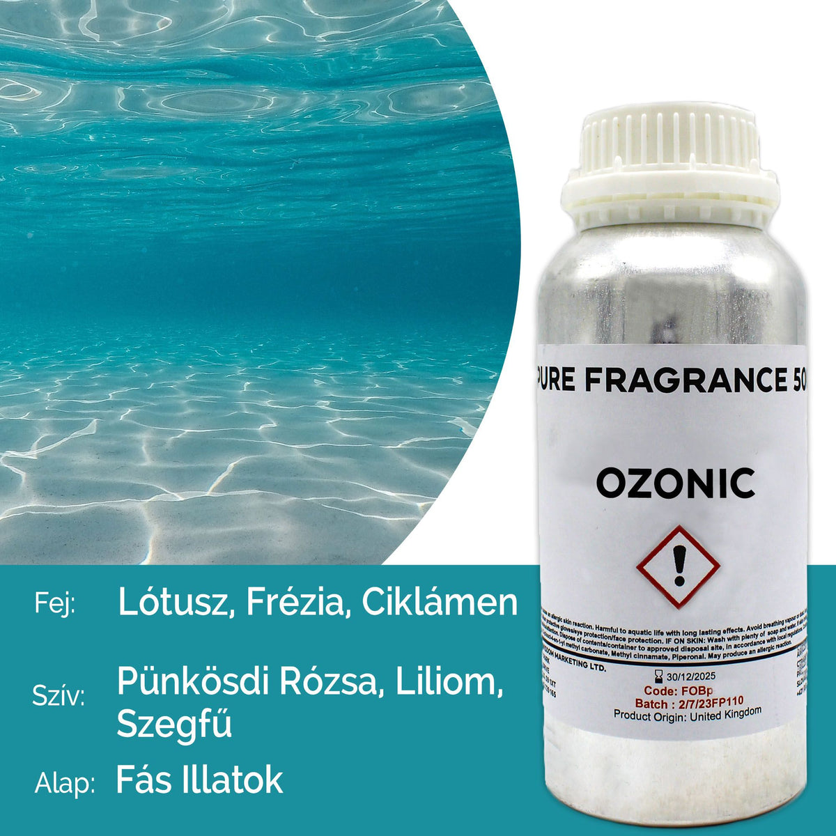 Óleo de Fragrância Puro Ozónico – 500 ml | Ancient Wisdom