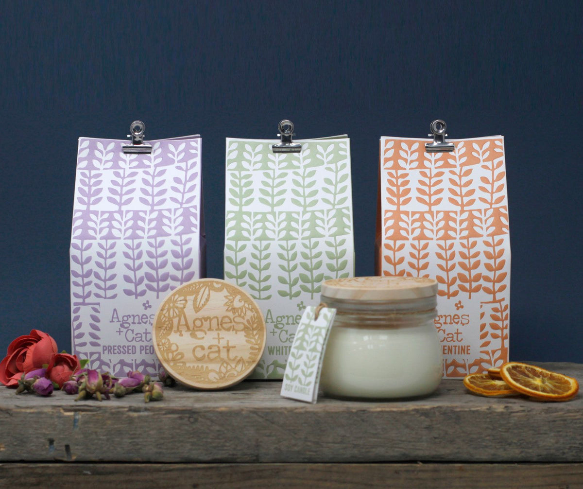 Vela de Soja em Frasco Kilner Pequeno – Marroquina – 180 ml | Agnes + Cat