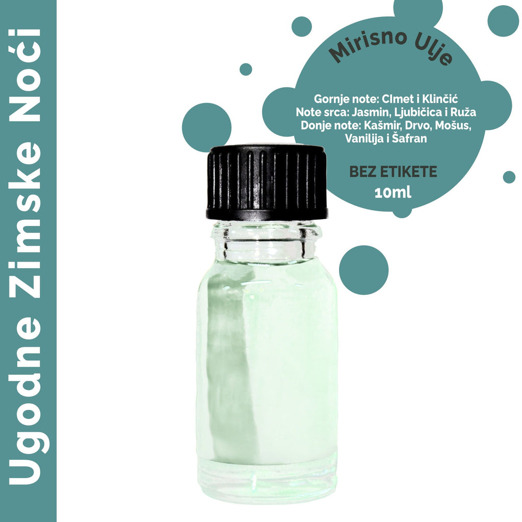 Óleo de Fragrância Noites de Inverno Aconchegantes – 10 ml sem Rótulo | Ancient Wisdom