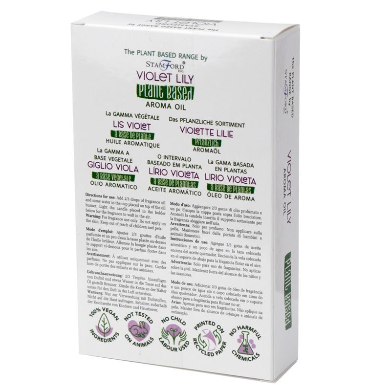 Óleo Aromático de Origem Vegetal Violeta e Lírio | Ancient Wisdom