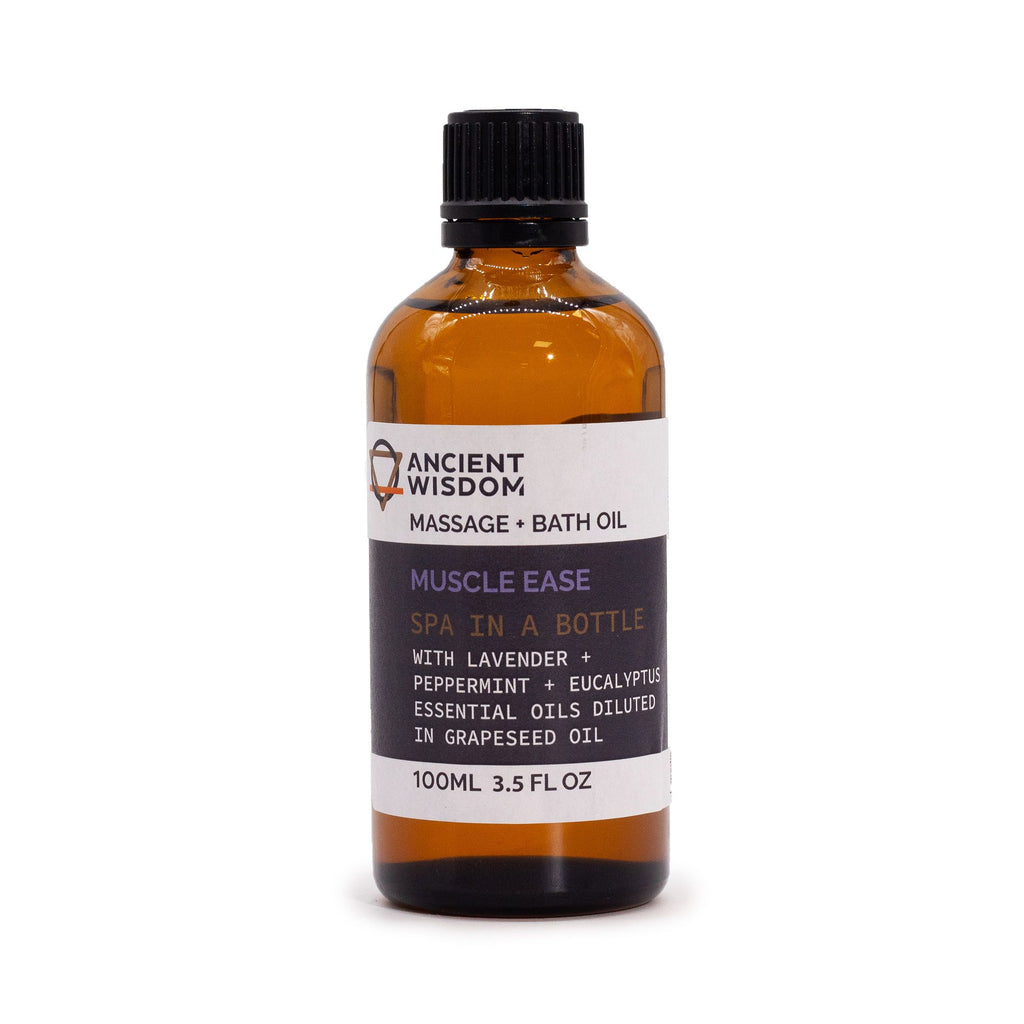 ANCIENT WISDOM - Óleo de Massagem Muscle Ease - 100 ml
