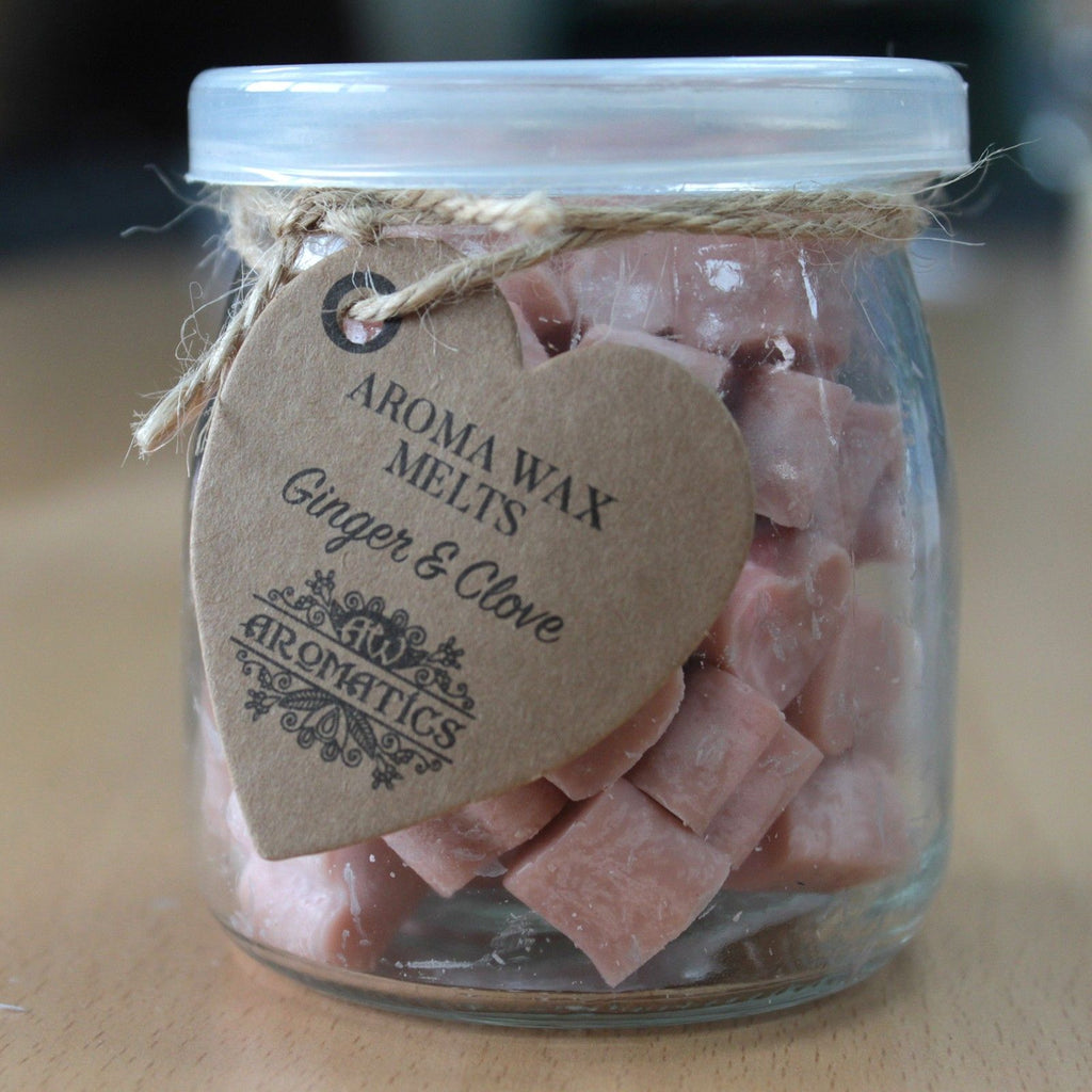 Ceras Aromáticas de Soja – Gengibre e Cravinho (Ginger & Clove), Cerca de 85 g | Ancient Wisdom