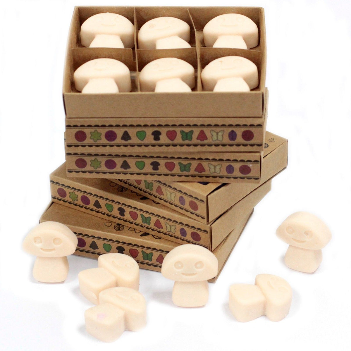 Conjunto de 6 Ceras Perfumadas – Baunilha e Noz-Moscada (Vanilla Nutmeg) | Ancient Wisdom
