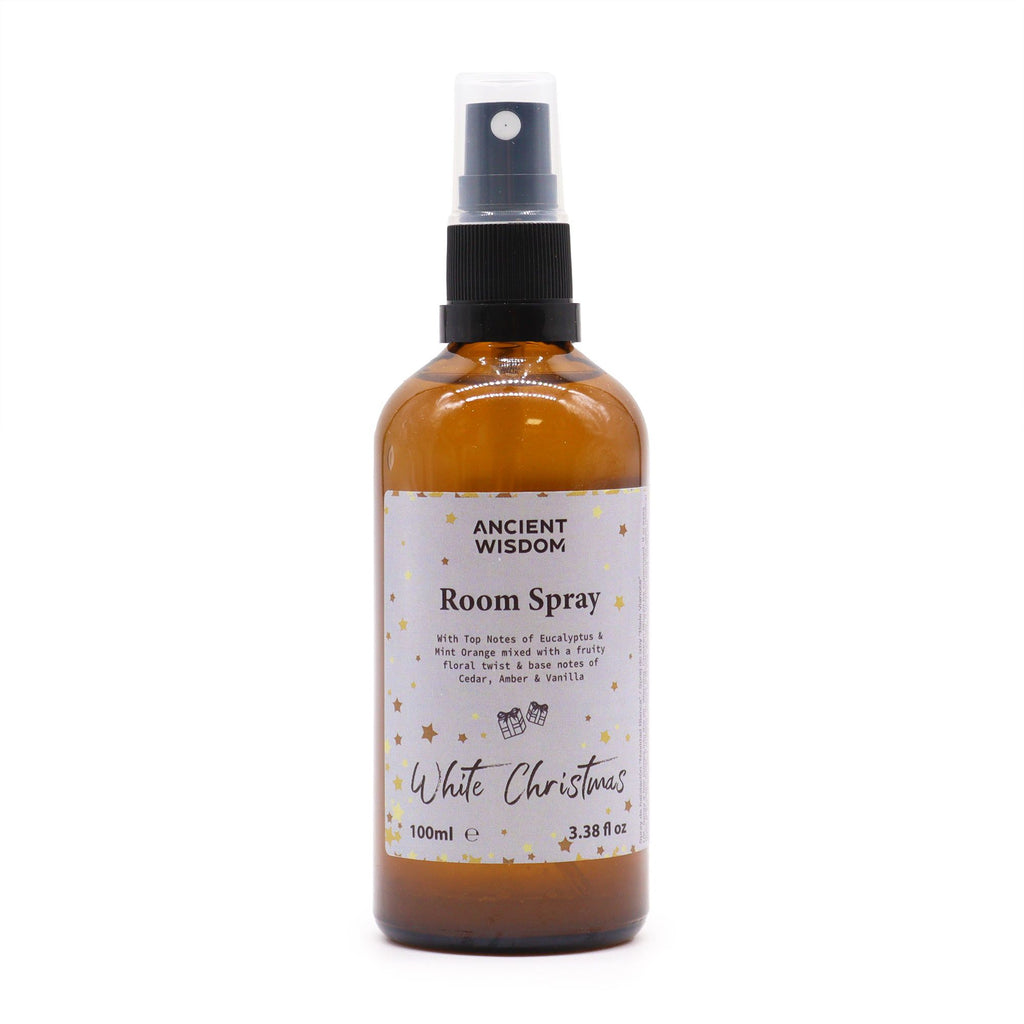 Spray de Ambiente e Almofadas Natal Branco (White Christmas) – 100 ml | Ancient Wisdom