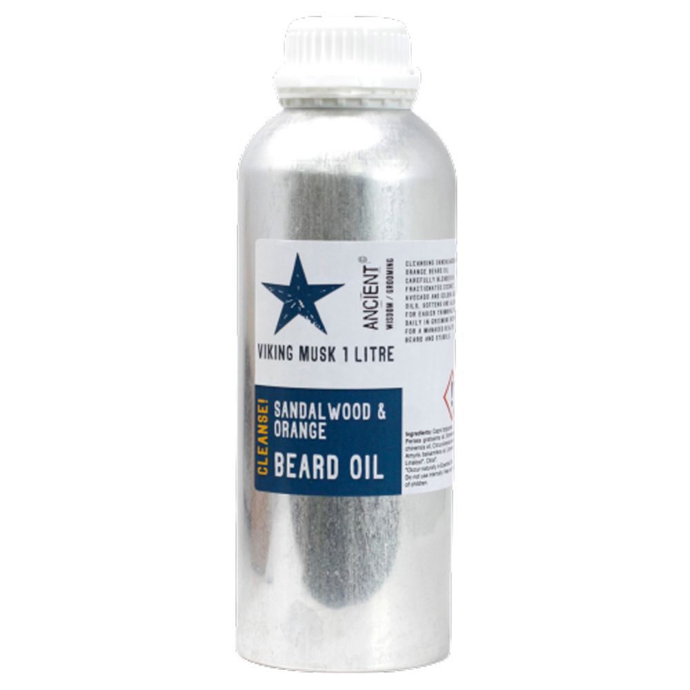 Óleo de Barba Viking Musk – Cleanse! – 1 litro | Ancient Wisdom