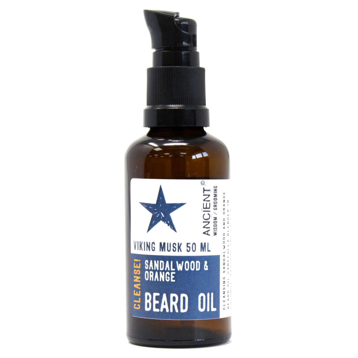 Óleo de Barba Viking Musk – Cleanse! – 50 ml | Ancient Wisdom