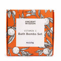 ANCIENT WISDOM - Conjunto de 4 Bombas de Banho com Vitamina C e Citrinos 4 × 115 g