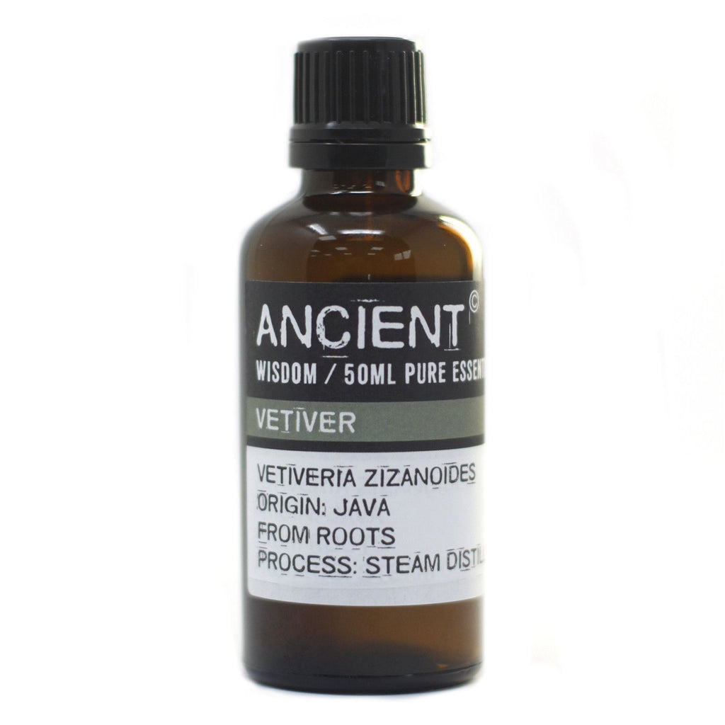 Óleo Essencial de Vetiver 100% Puro – 50 ml | Ancient Wisdom