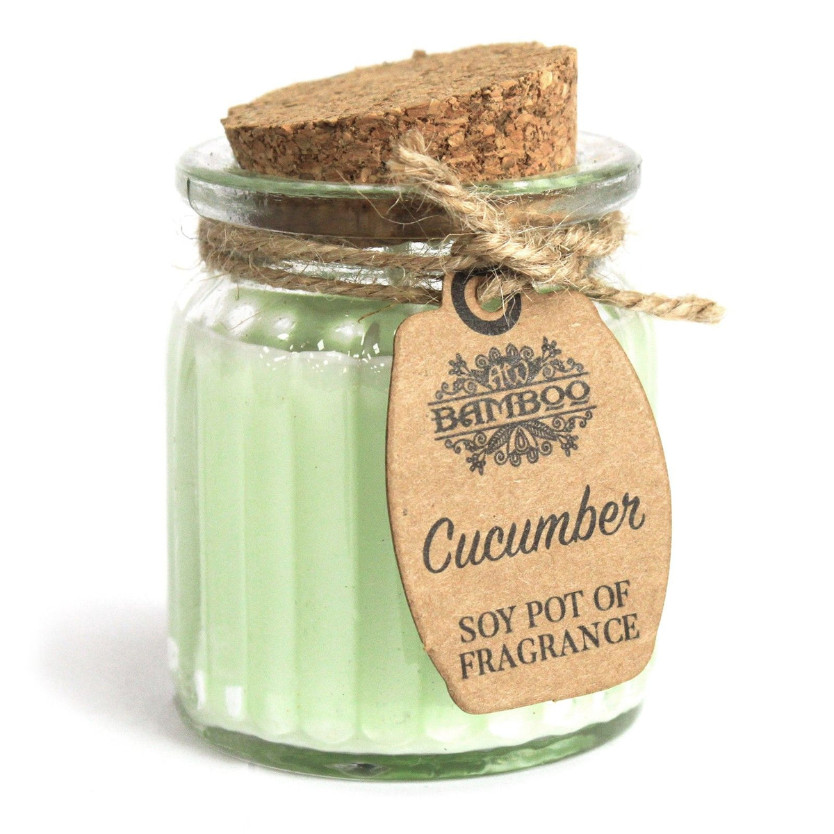 BAMBOO - Vela Perfumada de Cera de Soja Pepino