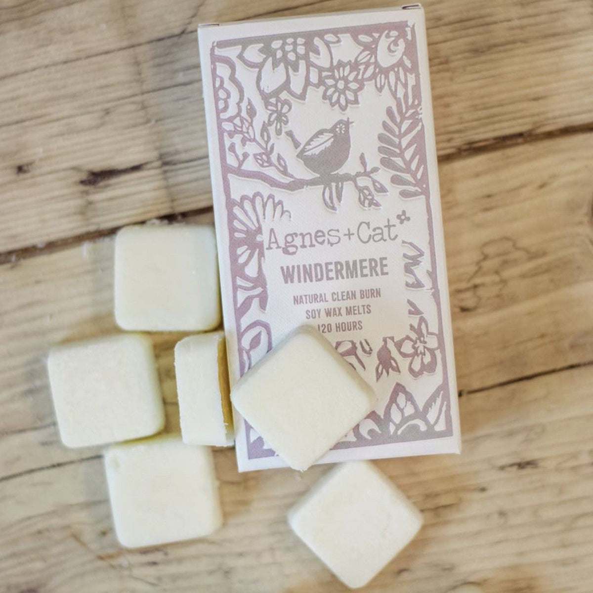 Caixa de 8 Ceras Perfumadas de Soja – Windermere | Agnes + Cat