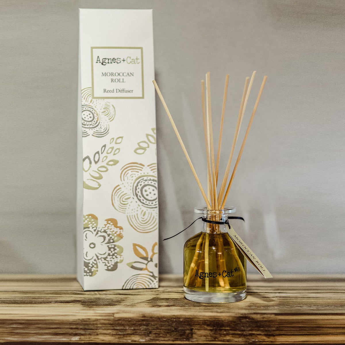Difusor de Varetas Moroccan Roll – 140 ml | Agnes + Cat