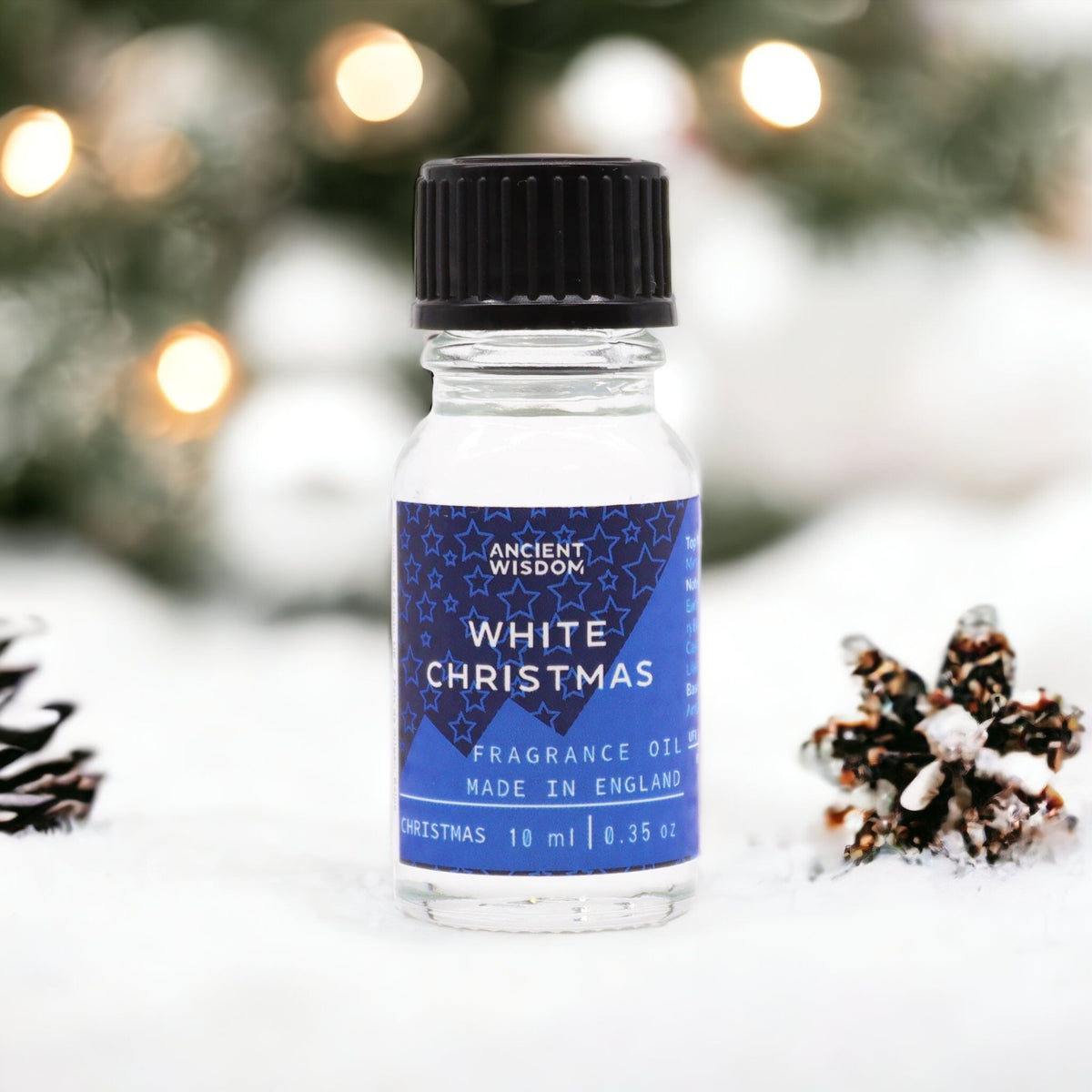 Óleo de Fragrância Natal Branco – 10 ml | Ancient Wisdom
