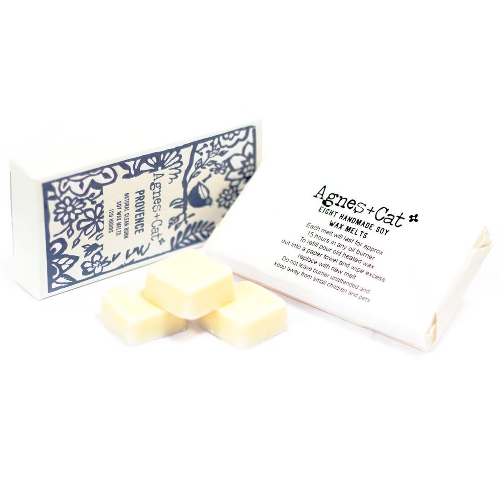Caixa de 8 Ceras Perfumadas de Soja – Provence | Agnes + Cat
