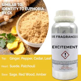 Óleo de Fragrância Puro Excitement – 500 ml | Ancient Wisdom