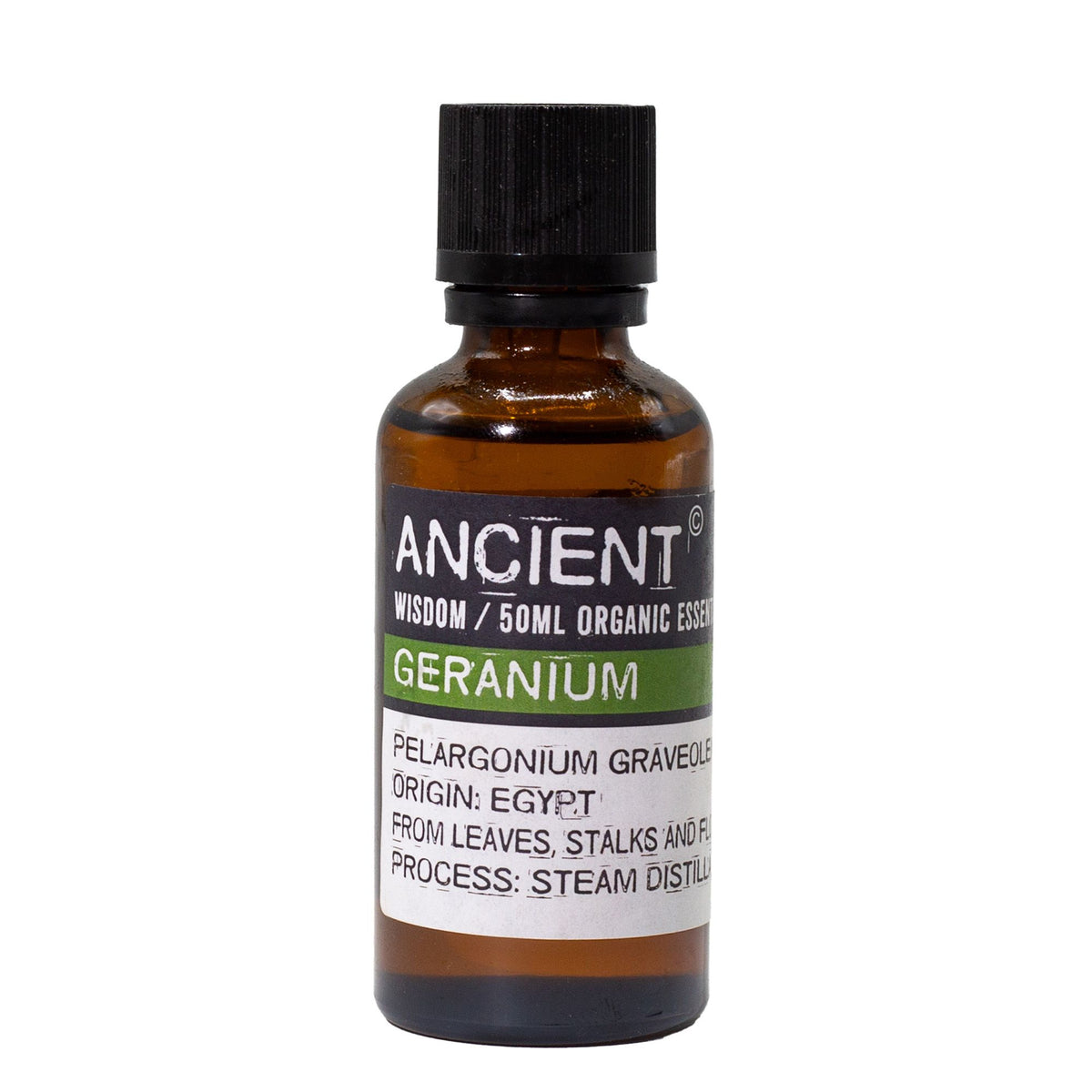 Óleo Essencial Biológico de Gerânio 100% Puro – 50 ml | Ancient Wisdom