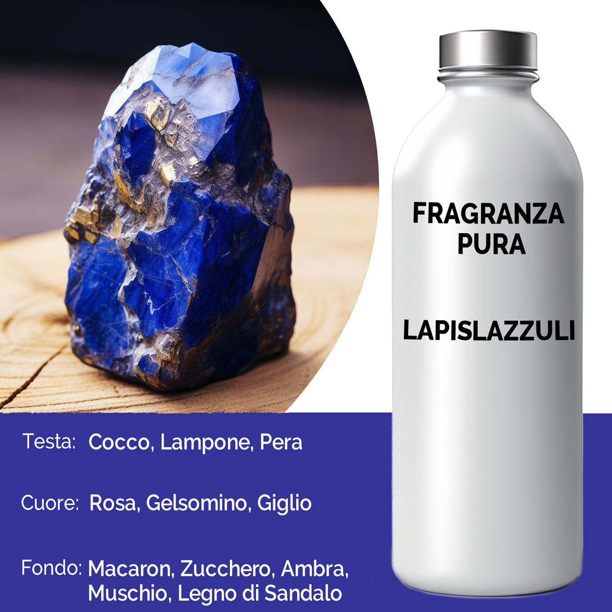 Óleo de Fragrância Puro Lápis-Lazúli – 500 ml | Ancient Wisdom
