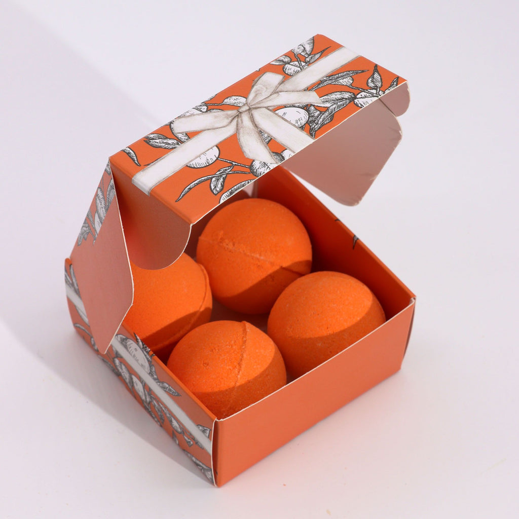 ANCIENT WISDOM - Conjunto de 4 Bombas de Banho com Vitamina C e Citrinos 4 × 115 g