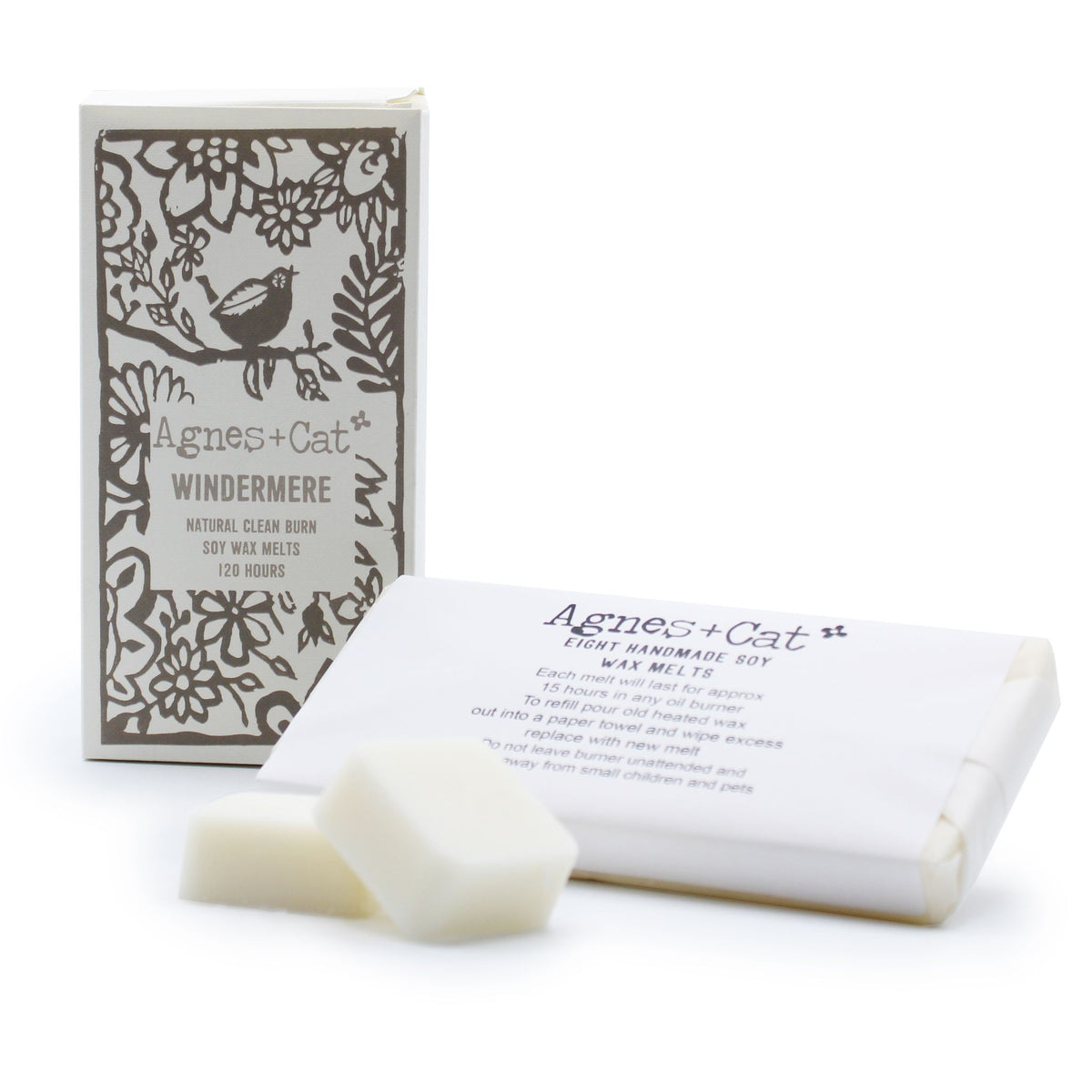 Caixa de 8 Ceras Perfumadas de Soja – Windermere | Agnes + Cat