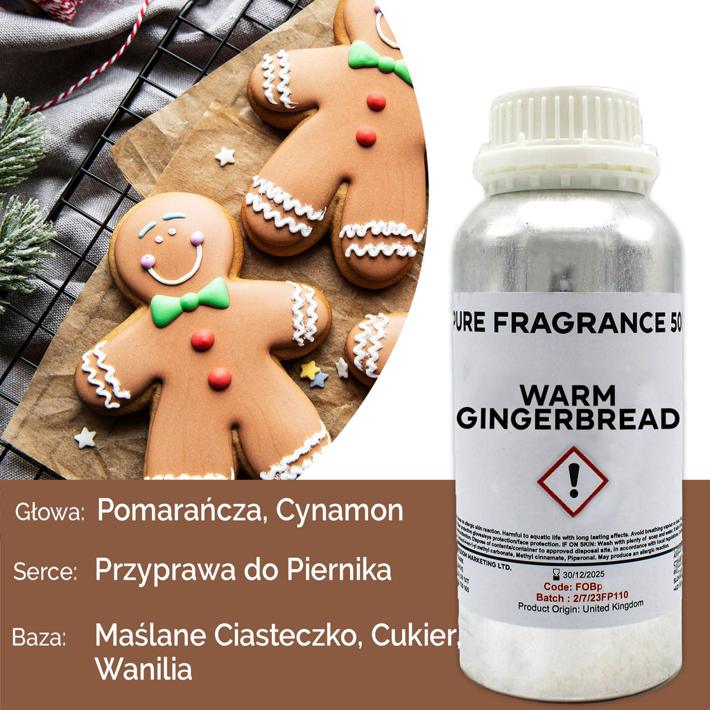 Óleo de Fragrância Puro Bolo de Gengibre – 500 ml | Ancient Wisdom